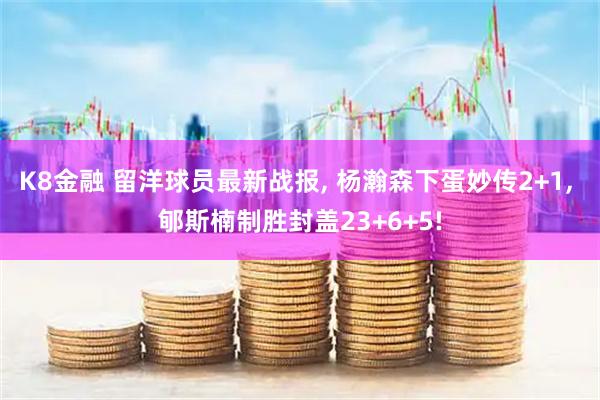 K8金融 留洋球员最新战报, 杨瀚森下蛋妙传2+1, 郇斯楠制胜封盖23+6+5!